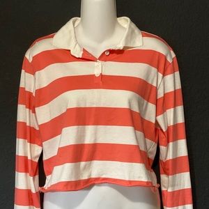 Long sleeve crop top